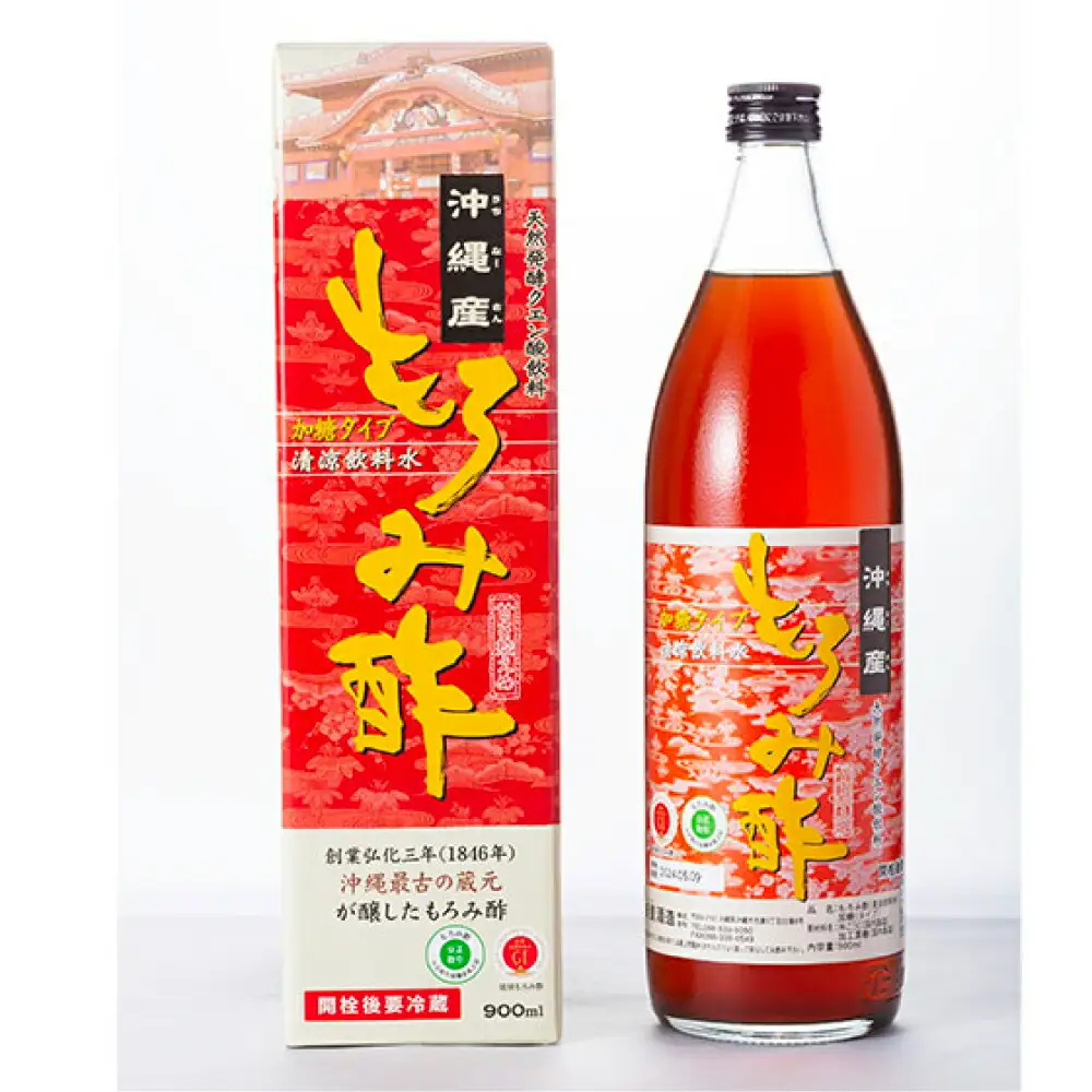 酢 天然発酵クエン酸飲料 もろみ酢 900ml (黒糖入り)   BCAS003 もろみ酢