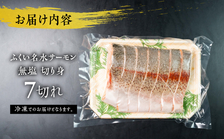 ふくい名水サーモン 切身 無塩 サーモン 鮭 