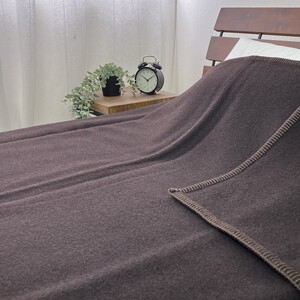【訳アリ・掘り出し物】カシミヤ混 毛布 シングル 1枚 W-208
