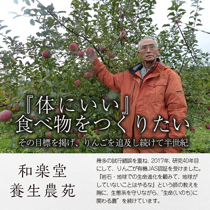 《訳あり》 有機JAS認証 にんにく 皮割れ・欠け 約1kg【和楽堂りんご養生農苑】 F21U-283
