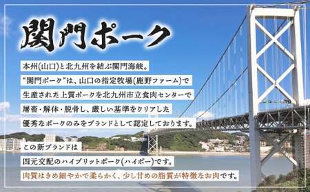 関門ポークのしゃぶ用ロース スライス 計約1.6kg（約80gx20パック） 関門ポーク ロース スライス 豚肉 豚 お肉 肉