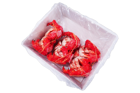 【北海道根室産】花咲ガニ400～500g×3尾 B-28121