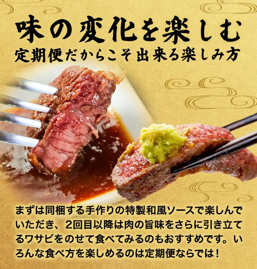 【年4回定期便】 黒毛和牛 ヒレステーキ 650g×年4回 合計 2.6kg 高椋畜産 《お申し込みタイミングから1番近い月から発送》 
