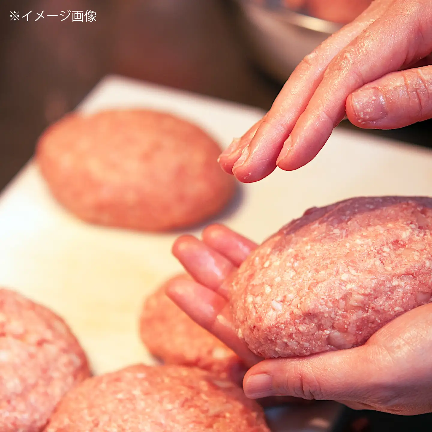 黒毛和牛プレミアムハンバーグ 10個セット　3回定期便[BACI019] ハンバーグ