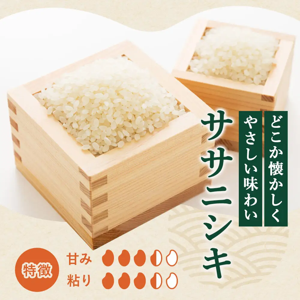 【白米】特別栽培米 ササニシキ 5kg（5kg×1袋）令和7年産