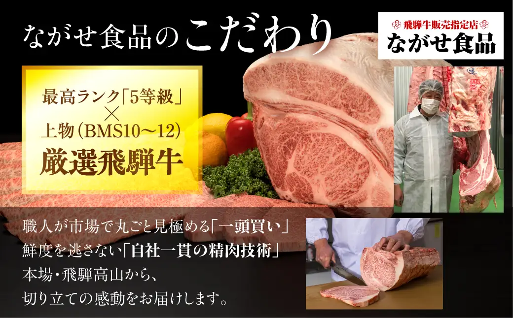 飛騨牛 A5等級 切り落とし 500g | 飛騨牛 ながせ食品 FH025VC13