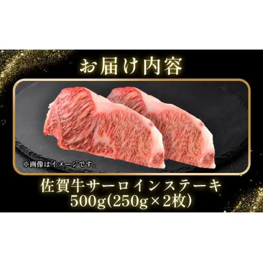 佐賀牛サーロインステーキセット500g（250g×2枚）