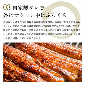 鰻【土用 丑の日】うなぎ  国産 蒲焼 2尾  (1尾：150～169g) うな重 ひつまぶし たれ付き お中元 ギフト 土用 丑の日 個包装 人気 美味しい 小分け 愛媛県 【KWS00701】