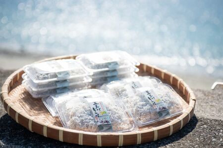 【佐田岬・漁師直送】【3ヵ月連続定期便】 木嶋水産の釜揚げしらす 6kg（1回250g×8P×3回) ※離島への配送不可 IKTP013