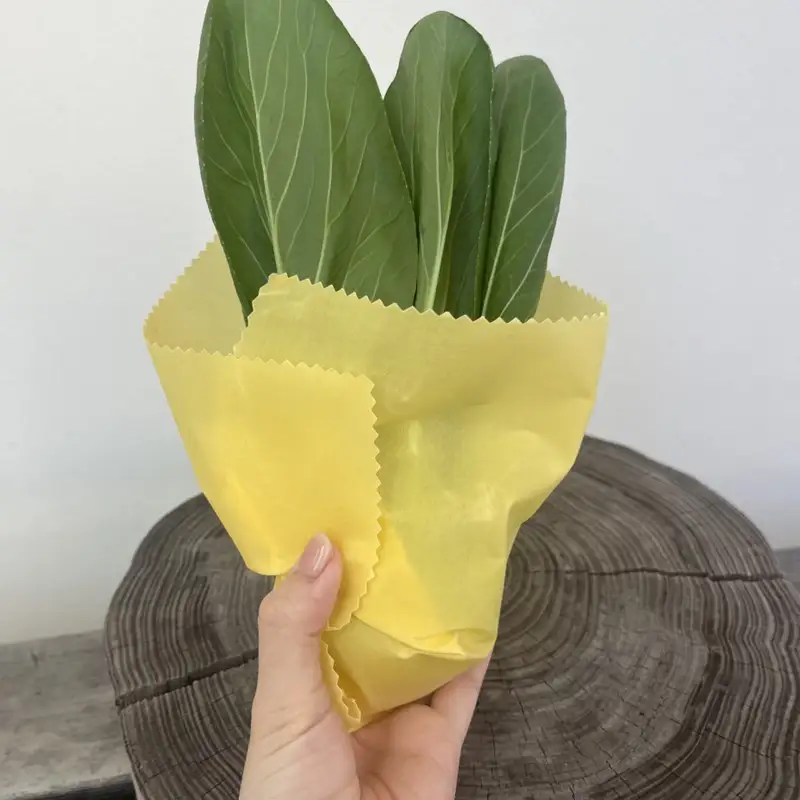 【食品用ラップの代わりに！】蜜蝋ラップ(丹後ちりめん) 繰り返し使える エコラップ