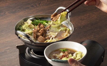 もつ鍋 缶詰 3缶 セット 醤油味 1缶約2人前 モツ鍋 モツ 肉 お肉 牛肉 BBQ バーベキュー キャンプ 非常食 藤丸商店