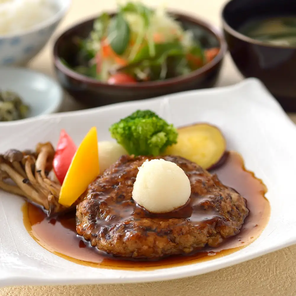 【定期便3ヶ月】淡路玉ねぎたっぷりハンバーグ ソース付 140g×6個　ハンバーグ 湯煎