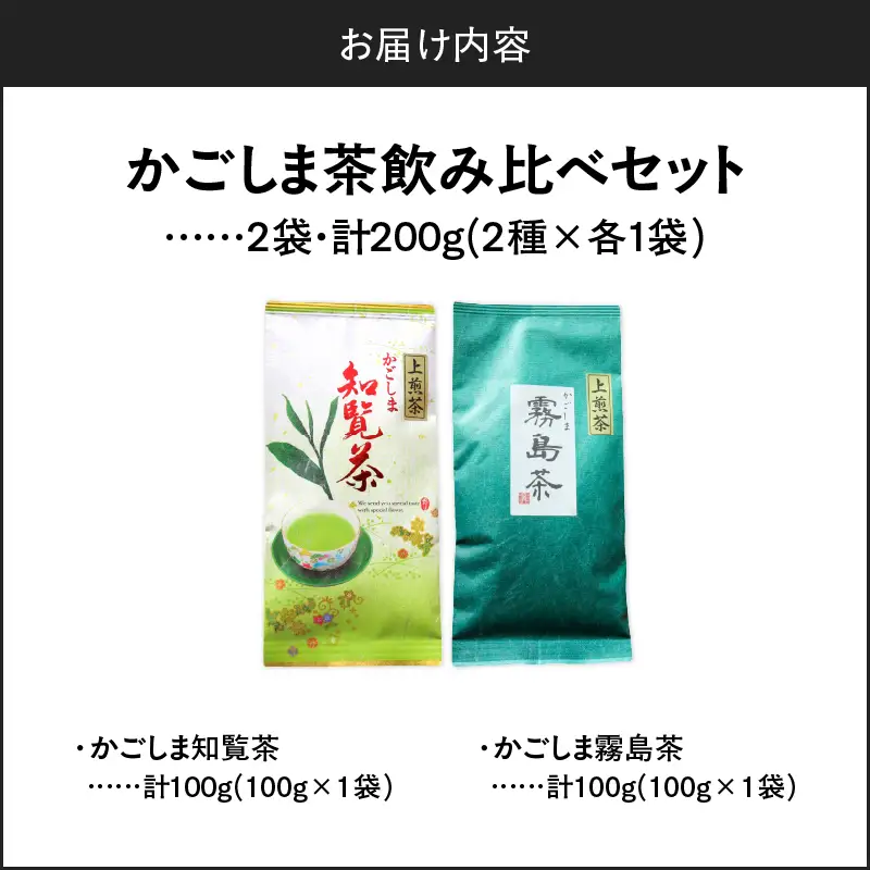 かごしま茶飲み比べセット （ 2袋セット ） K346-009_01