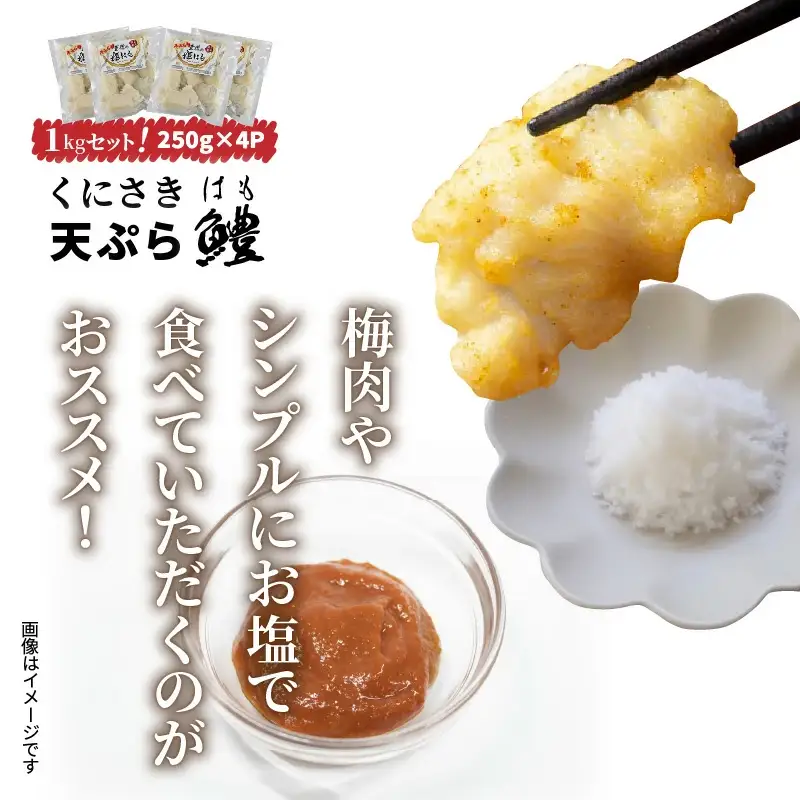 くにさき鱧天ぷら1kgセット/250g×4P _1496R