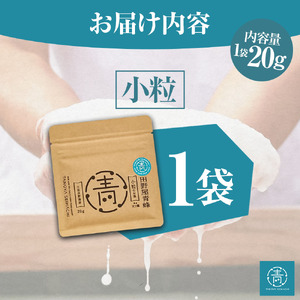 塩 完全天日塩 小粒 20g 塩職人 田野屋青蜂 