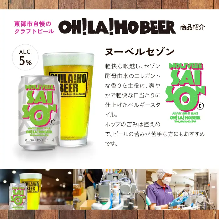 【クラフトビール】 3種 飲み比べ 10缶 セット（ゴールデンエール／アンバーエール／ヌーベルセゾン）350ml 缶×10本｜オラホビール 地ビール 詰め合わせ 長野 東御 信州 ギフト プレゼント