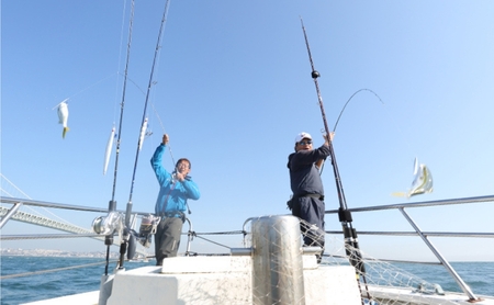 釣り船魚英　乗船3000円利用券 4枚