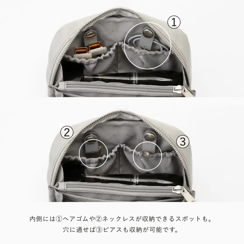 Y-STYLE 魔法の収納ポーチ Mサイズ【オーシャンネイビー】