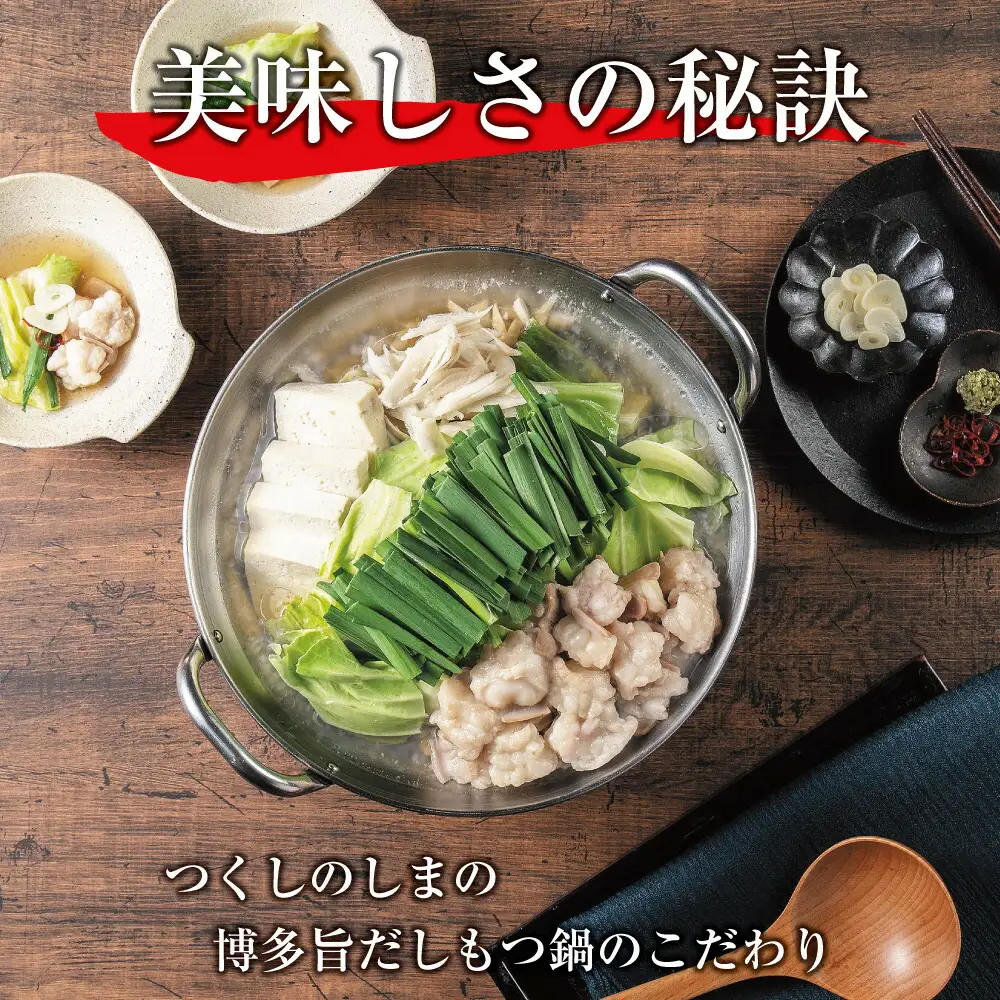 博多もつ鍋 （和風だし醤油味）３～４人前 和牛モツたっぷり400ｇ セット | セット 食品 加工食品 人気 おすすめ 送料無料