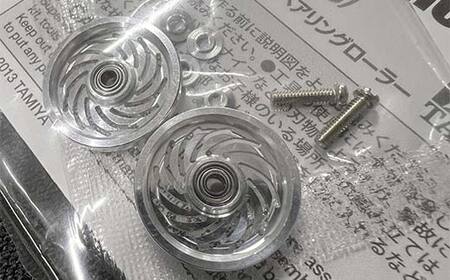 タミヤ ミニ四駆用 ベアリングアルミローラー（切削加工品）アルミローラーセット 19ｍｍ H797282 ミニ四駆 アルミローラー 東原工業所 岐阜県 中津川市 F4N-1899