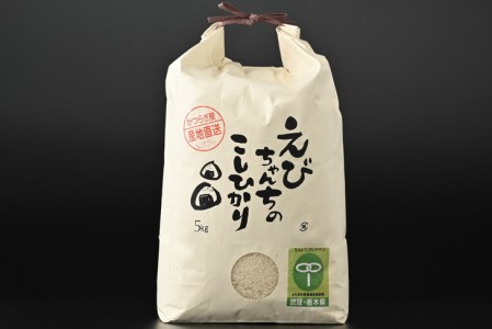 えびちゃんちの米　さくら市葛城産　5Kg　≪令和6年産 米 お米 白米 ご飯 栃木県産 送料無料≫