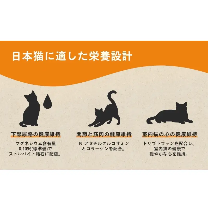 キャットフード ラシーネ 日本猫 避妊 去勢後用 キャットフード