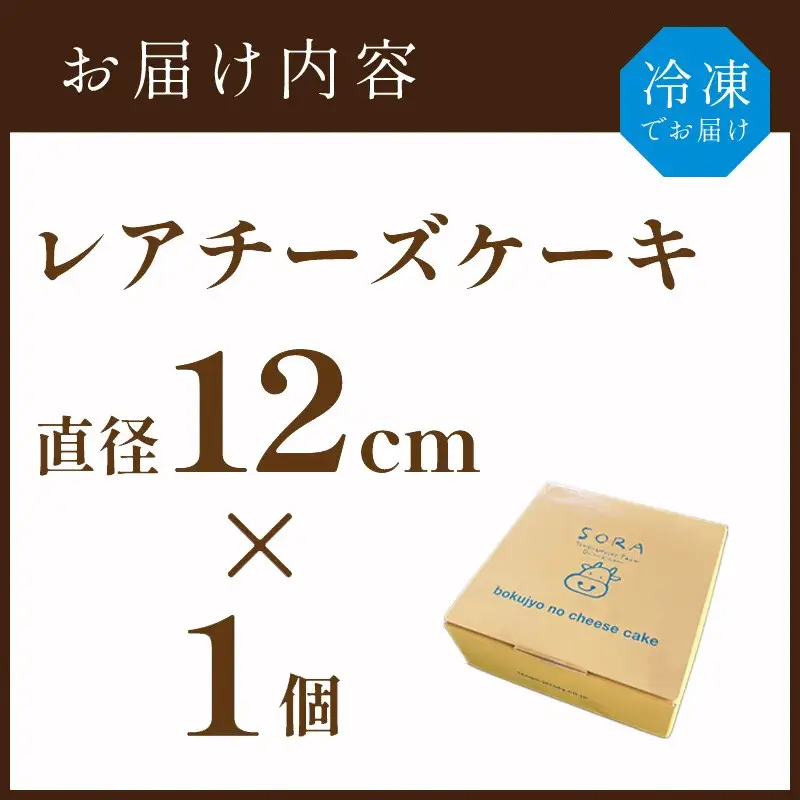 レアチーズケーキ 1個｜ケーキ