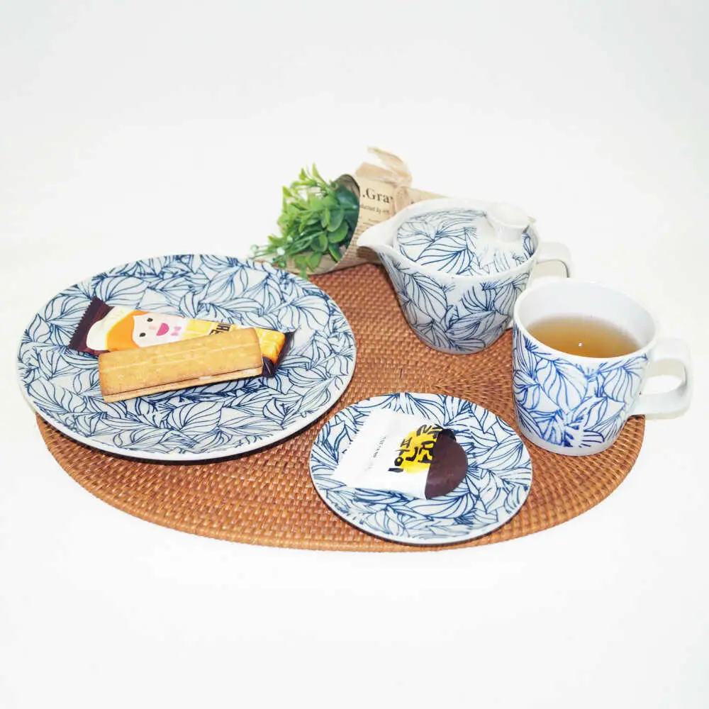 【波佐見焼】大皿 ポトス 2枚セット 食器【大貴セラミックス】[HF16]