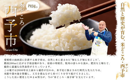 ＜令和7年産 西予市宇和町産 コシヒカリ 約2kg＞ お米 コメ こめ 白米 精米 単一原料米 ご飯 白飯 ごはん 穀物 コシヒカリ こしひかり 朝食 特産品 愛媛県産 西予市産 宇和町産 三好フク【常温】『2025年9月中旬より順次出荷予定』UMH0015