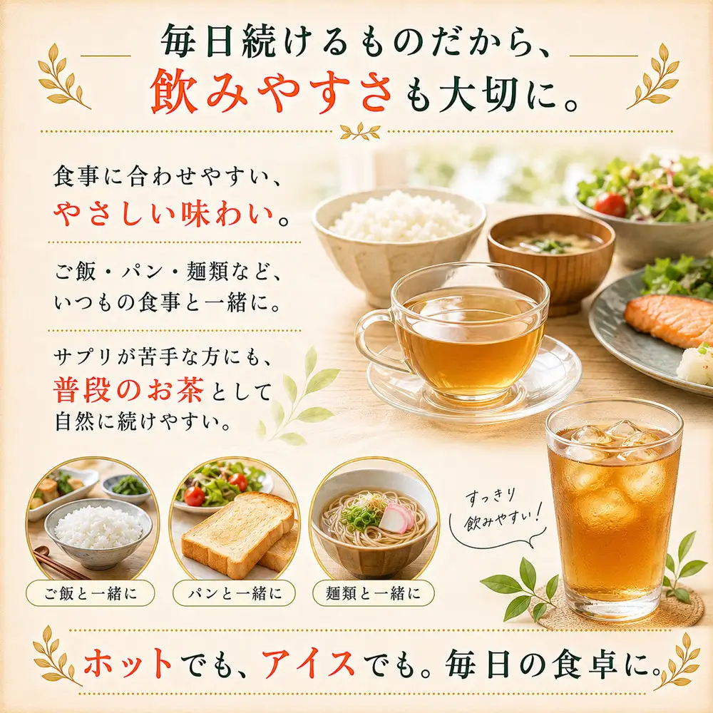 機能性表示食品　血糖力茶