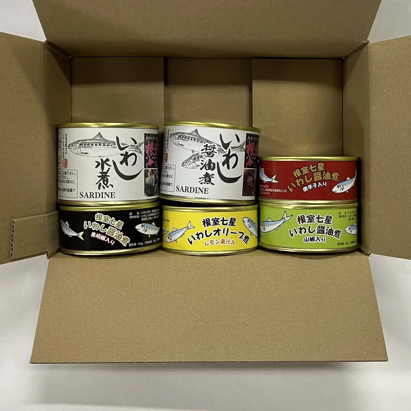 【北海道根室産】いわし6種食べ比べセット G-78011