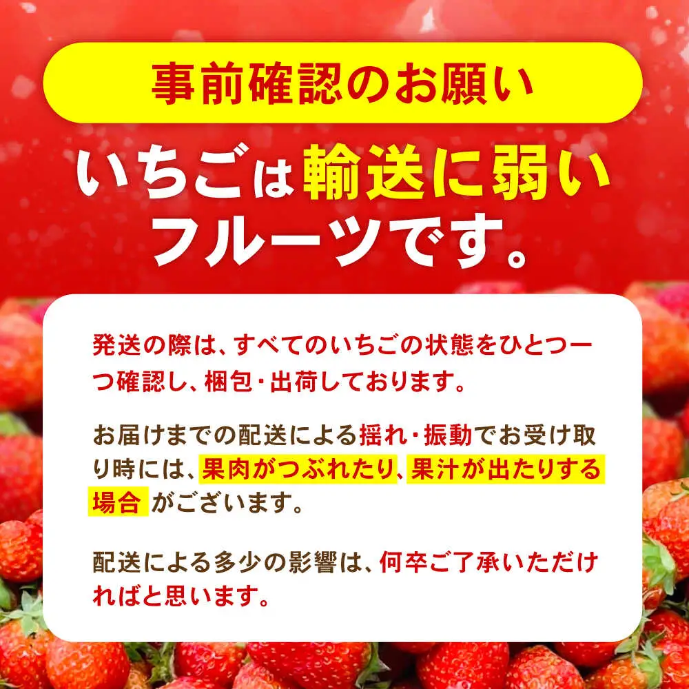 ※【2027年3月上旬頃より順次発送／先行予約】【訳あり】【とろける甘さ、弾ける果汁！】いちご「ゆめのか」 S-Lサイズ 1.8kg / 訳あり 訳あり商品 訳あり果物 果物訳あり いちご イチゴ 苺 イチゴジャム / 諫早市 / むらたサービス [AHFA003]