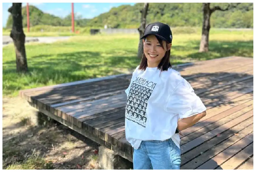 オカザえもん 公認エンジョイコーデ セット XL キャップ 黒 Tシャツ 白