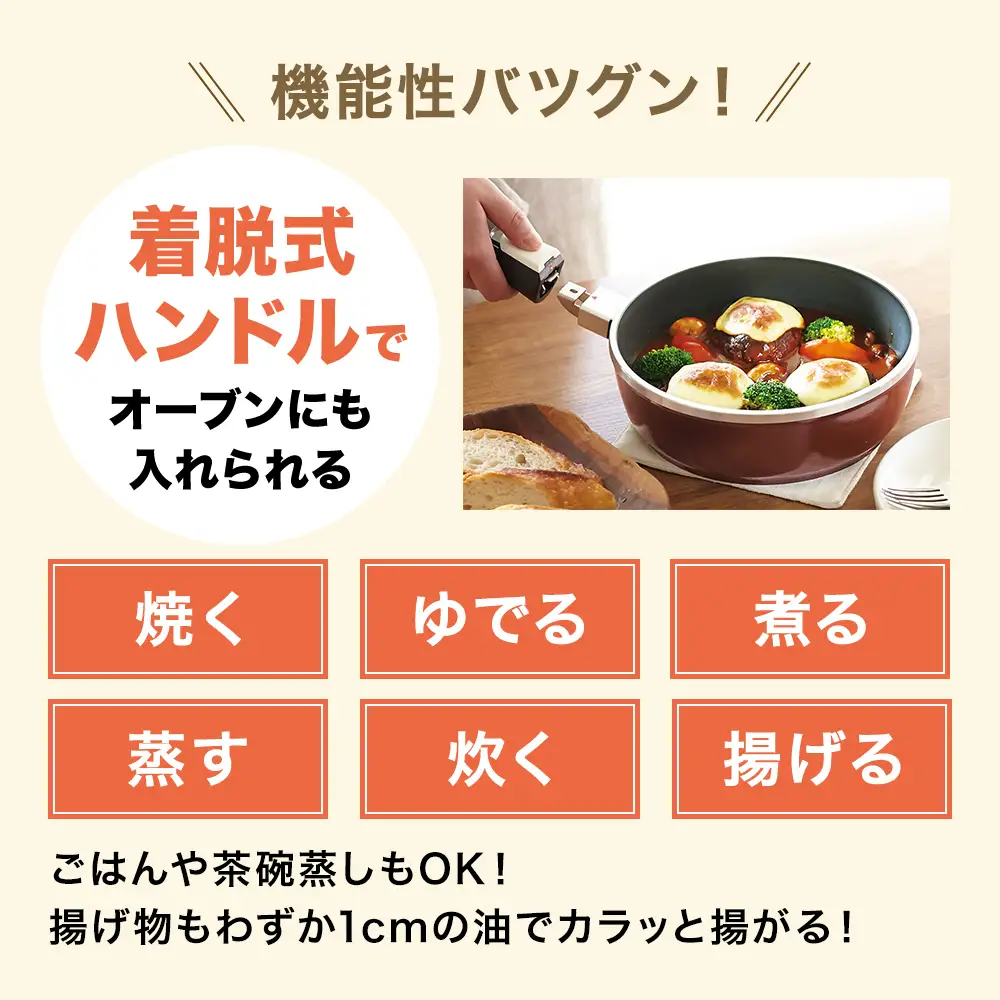 フライパン オールパンゼロ20 マンゴー 適温計 フライパン