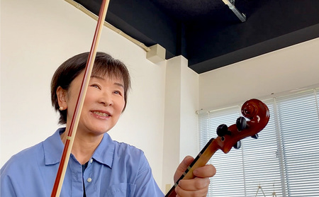 弦楽器体験2名（動画&写真撮影付き） ヴァイオリン バイオリン チェロ 弦楽器 体験 初心者 レッスン