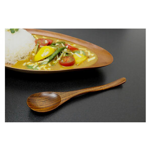けやき　カレースプーン２本セット　漆塗り
