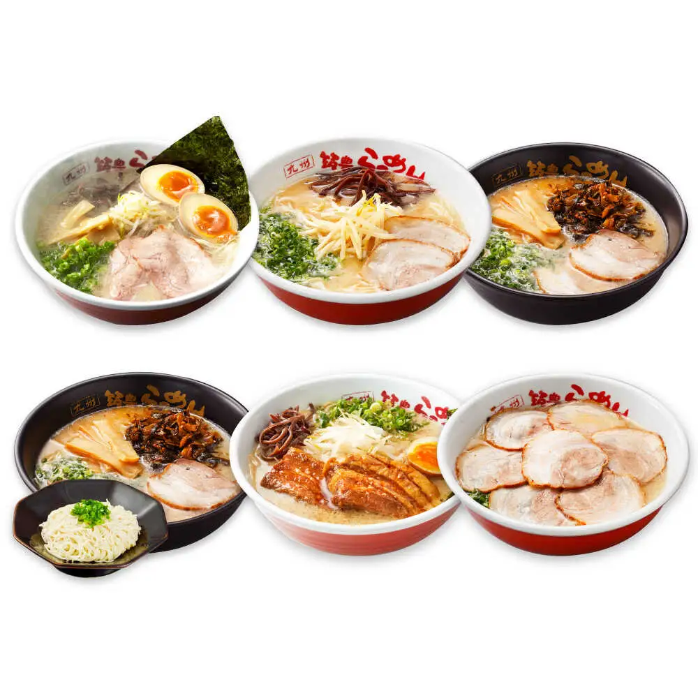 【全6回定期便】 九州筑豊！山小屋ラーメン定期便 (焼豚・高菜・角煮)[BGBP009]らーめん定期便
