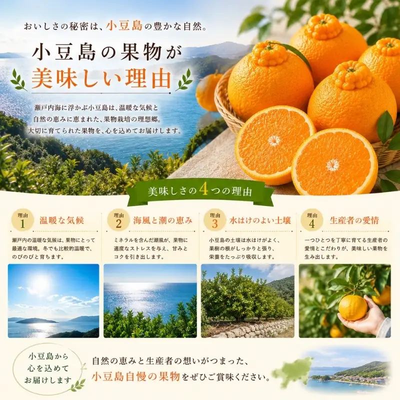【 小豆島 】小豆島　不知火　約5kg 果物類 みかん 柑橘類 フルーツ 