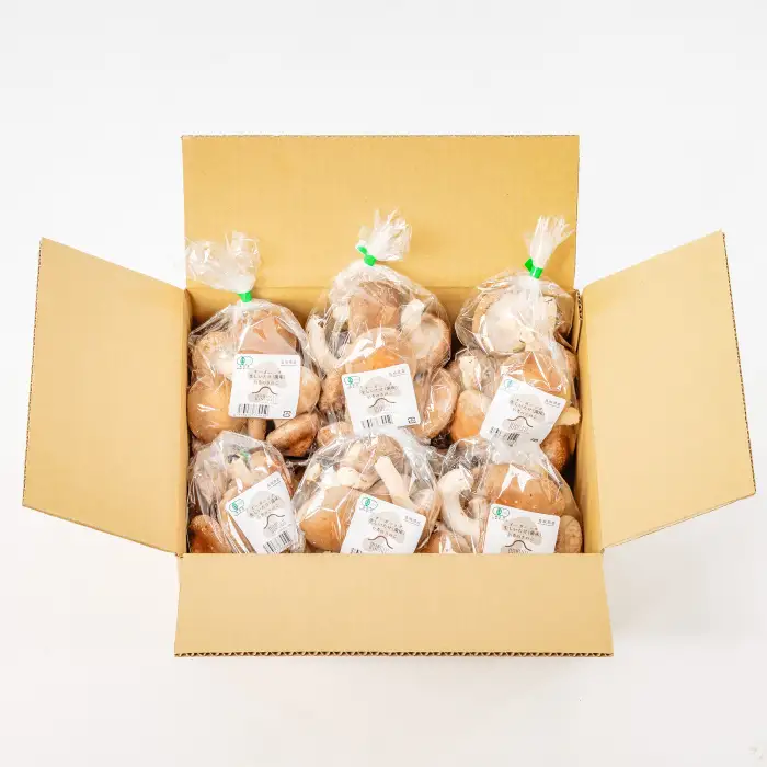 オーガニック菌床しいたけ200g×6袋【椎茸 オーガニック 菌床 野菜 きのこ キノコ】