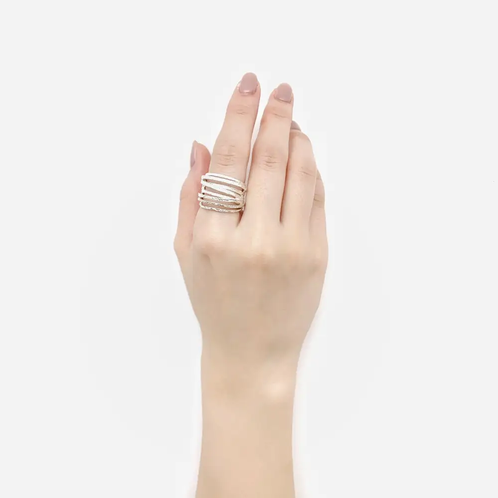 ヘリックス リング シルバー アクセサリー KAORU