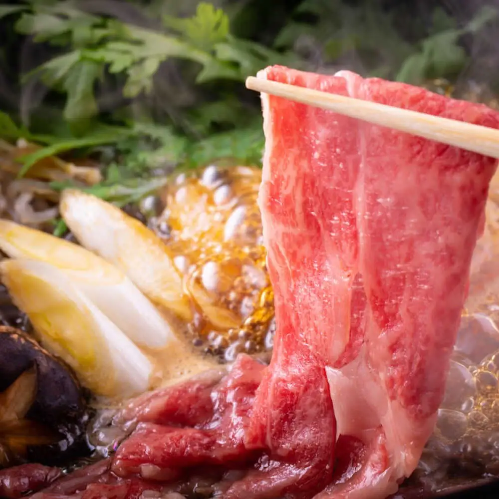 くまもと 黒毛和牛 和王 ロース すき焼き用 約400g（約400g×1P）ロースすき焼き[AYBR024]