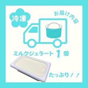 しぼりたて生乳で作った濃厚ミルクジェラート（2000ml） ジェラート シャーべット アイスクリーム アイス 生乳 ミルク ジェラート 大容量 クリーミー デザート 氷菓子 スイーツ 濃厚 冷凍 パーティー 佐賀県 太良町 NB49