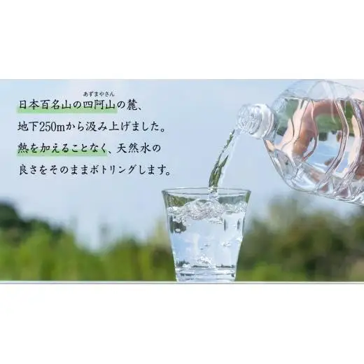 【 9か月 定期便 】 嬬恋 の 天然水 ラベルレス ボトル 2L × 10本 入 × 3箱 × 9回 水 ミネラルウォーター 2000ml 2リットル [BA021tu]