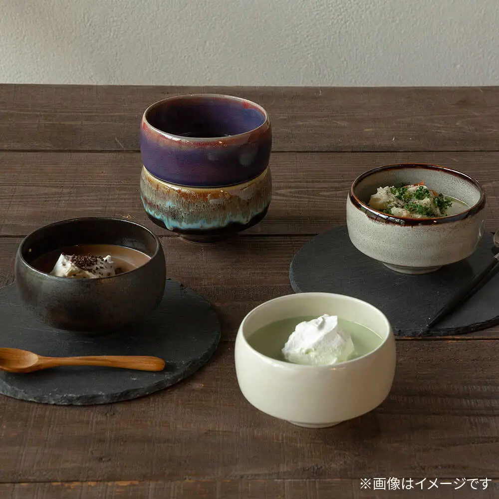 【波佐見焼】haku碗 侘黒・白柚子 ペアセット【西海陶器】[OA439]