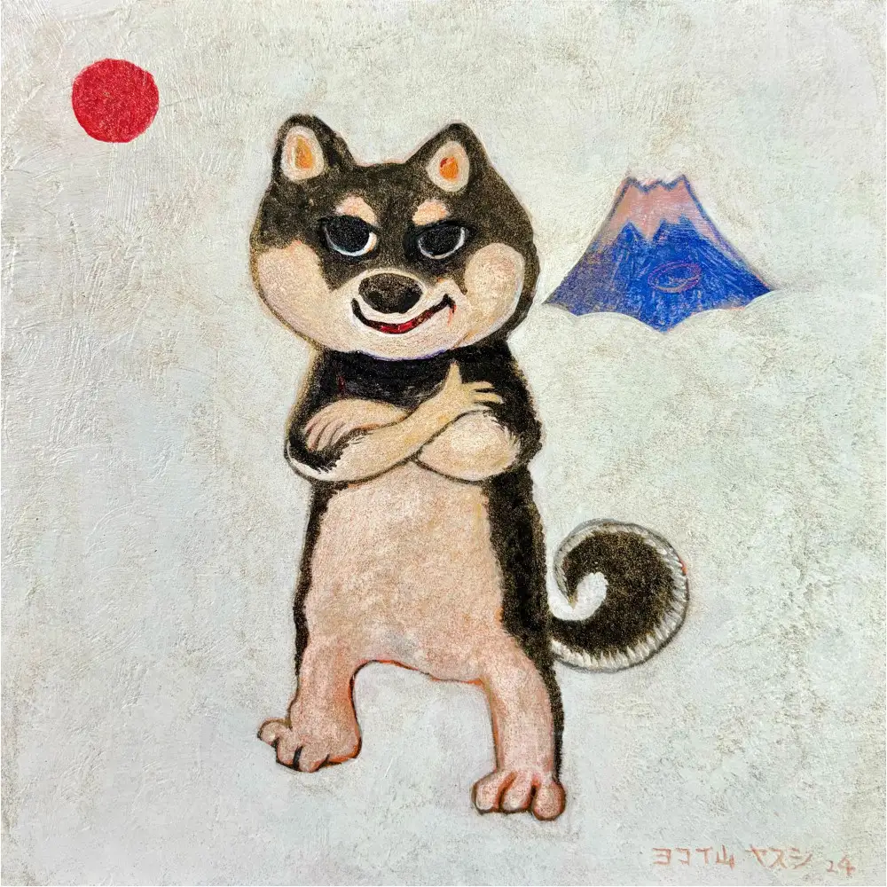 アーティストが描く愛しいペットのポートレート ドローイング｜アート ペット 美術 作家  美術品 作品 屋内装飾品絵 神奈川県 小田原市