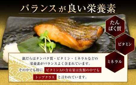 【7営業日以内発送】納得のボリュームと食べ応え！ 銀だらみりん干し3枚入（1枚約100g／計約300g）銀鱈 銀ダラ ギンダラ ぎんだら 鱈 個包装 干物 冷凍 長崎県 長崎市
