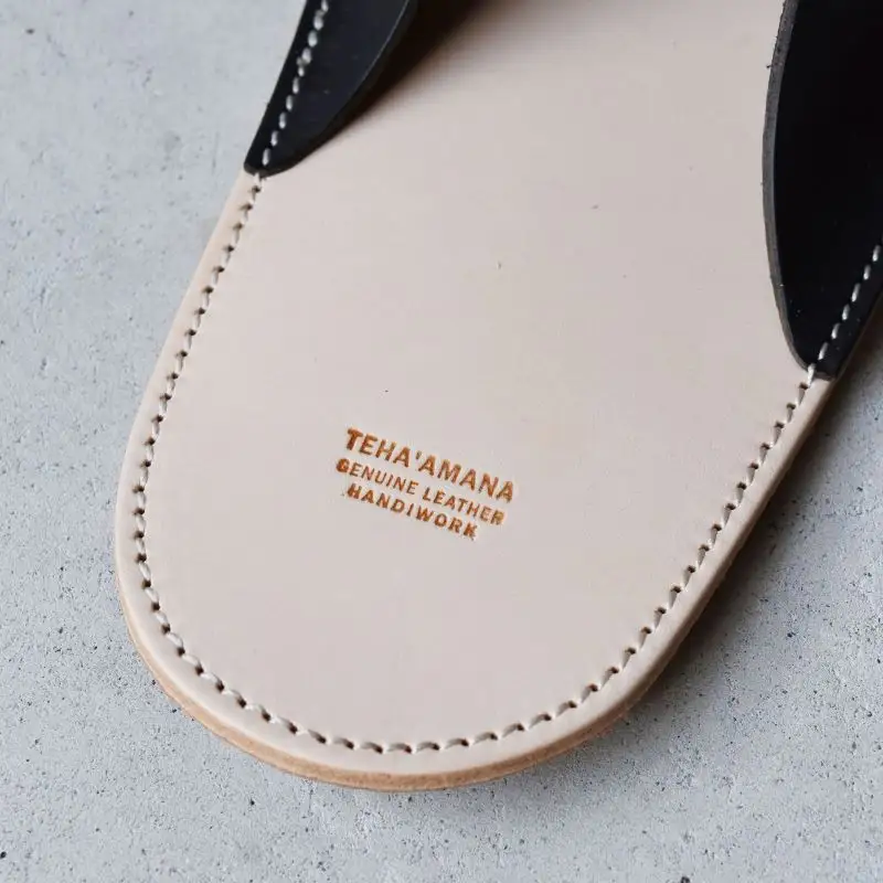 Teha’amana Slipper Smoke L テハマナ スリッパ スモーク Ｌ ブラック