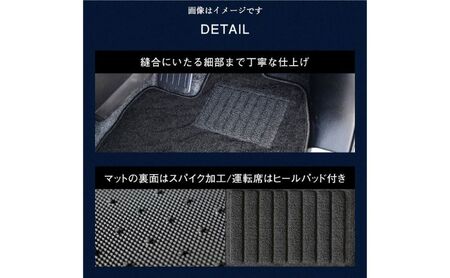 【ふるさと納税】トヨタ 90系 95系 ノア / ヴォクシー / 専用フロアマット ノアとヴォクシー 選択 (ビス留め / マジックテープ留め) フロアマット マット カーマット スタンダード生地 アクセサリー 内装 7人 8人 ガソリン GS8人コンソール無波柄ビス留
