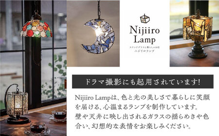ステンドグラス テーブルランプ ミツバチプレミアム イエロー ランプ / Nijiiro Lamp[BBAD051]
