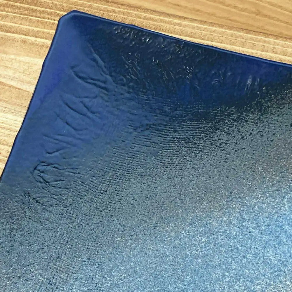 【瀬戸焼】 海壁の正角大皿 26cm (kaiheki) 【株式会社まるたか水野コーポレーション】[BBBF026]